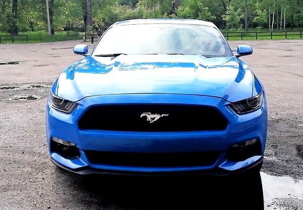251 Ford Mustang купе голубой 2Wpn