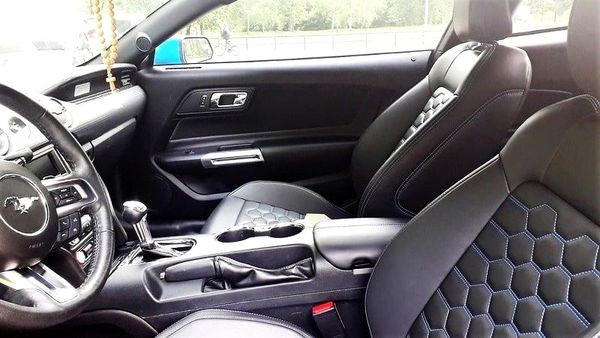 251 Ford Mustang купе голубой 2Wpn