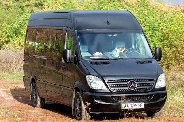308 Микроавтобус Mercedes-Benz Sprinter черный на свадьбу lMbR