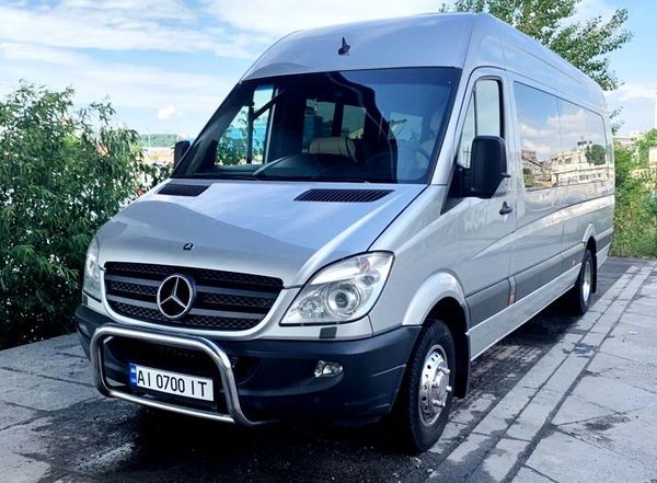 275 Микроавтобус Mercedes-Benz Sprinter VIP серебро на свадьбу 2Jbv