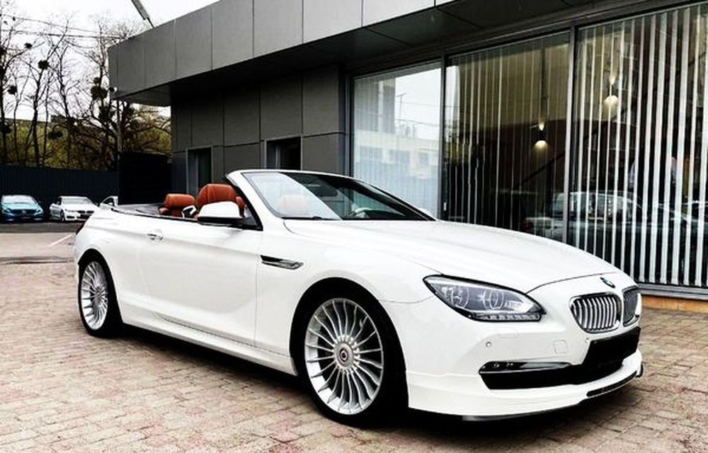 010 Тест драйв BMW ALPINA B6 белый кабриолет 3BxN