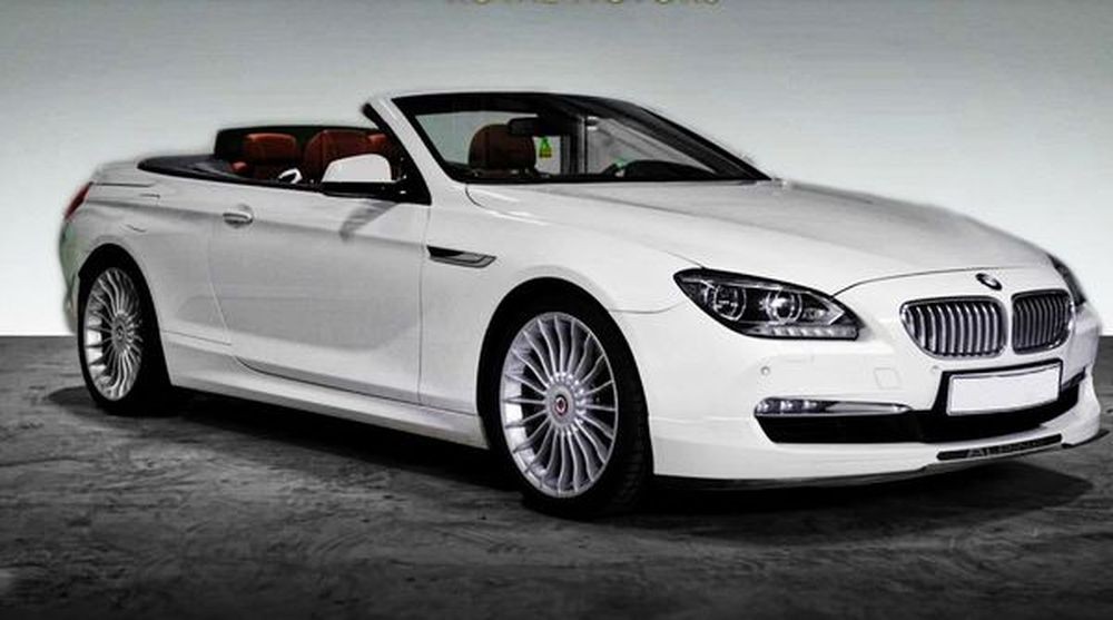 010 Тест драйв BMW ALPINA B6 белый кабриолет 3BxN