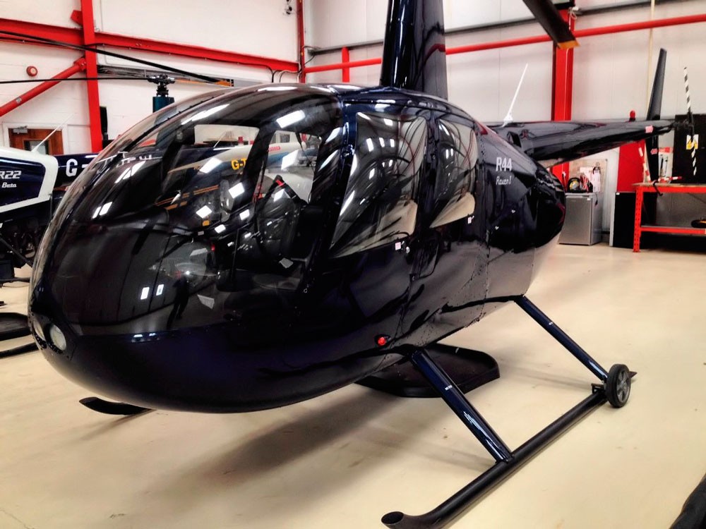 Полет на вертолете Robinson R44 синий lO1m
