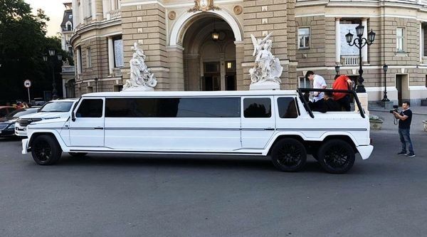 001 Лимузин кубик Mercedes G-class Gelandewagen 3DKj