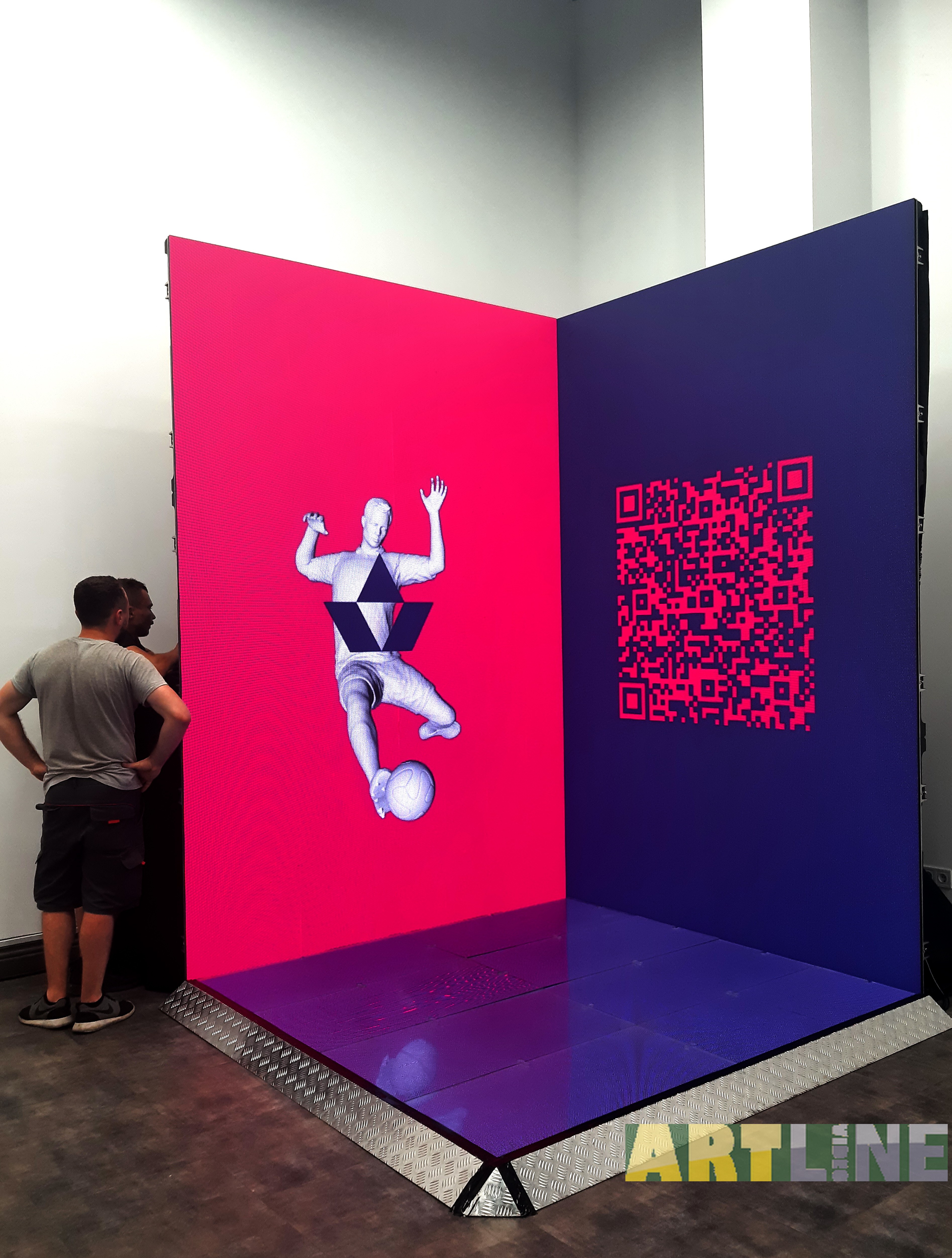 Светодиодная фотозона или Led фотозона lAoy