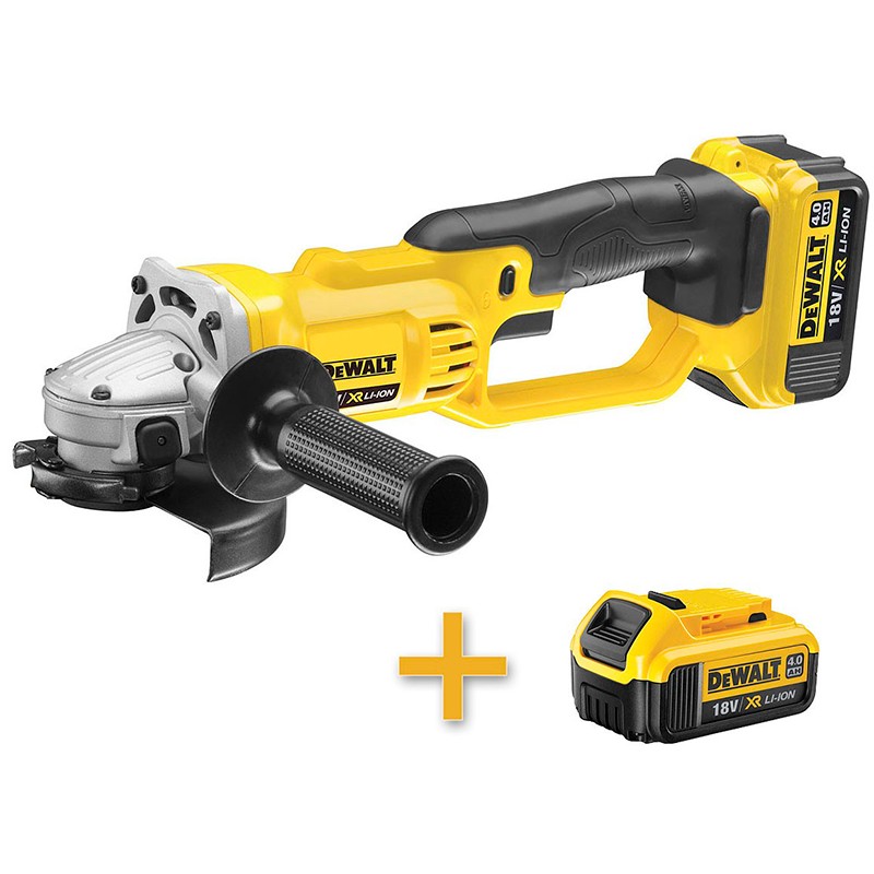Аккумуляторная болгарка  DeWalt DCG 412, круг 125мм laVE