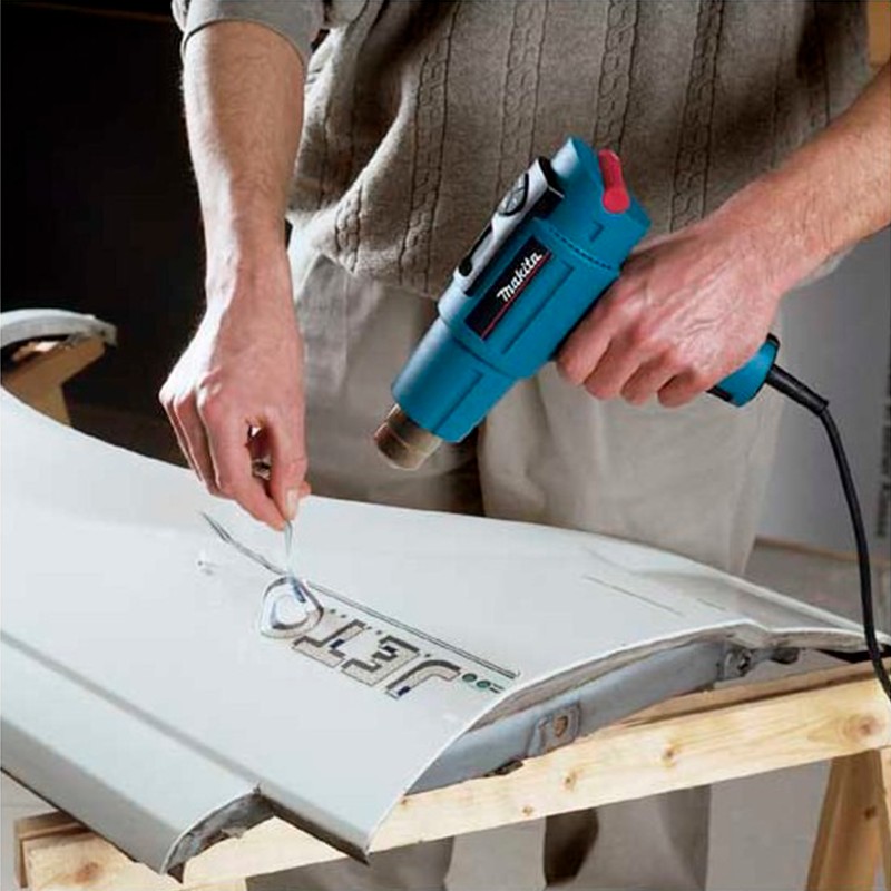 Строительный фен MAKITA до 500 С, 1,6кВт 2dg6