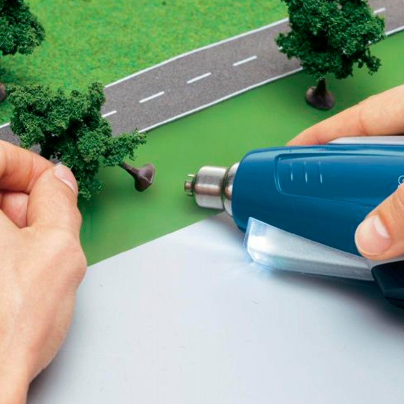 Строительный фен MAKITA до 500 С, 1,6кВт lMWE