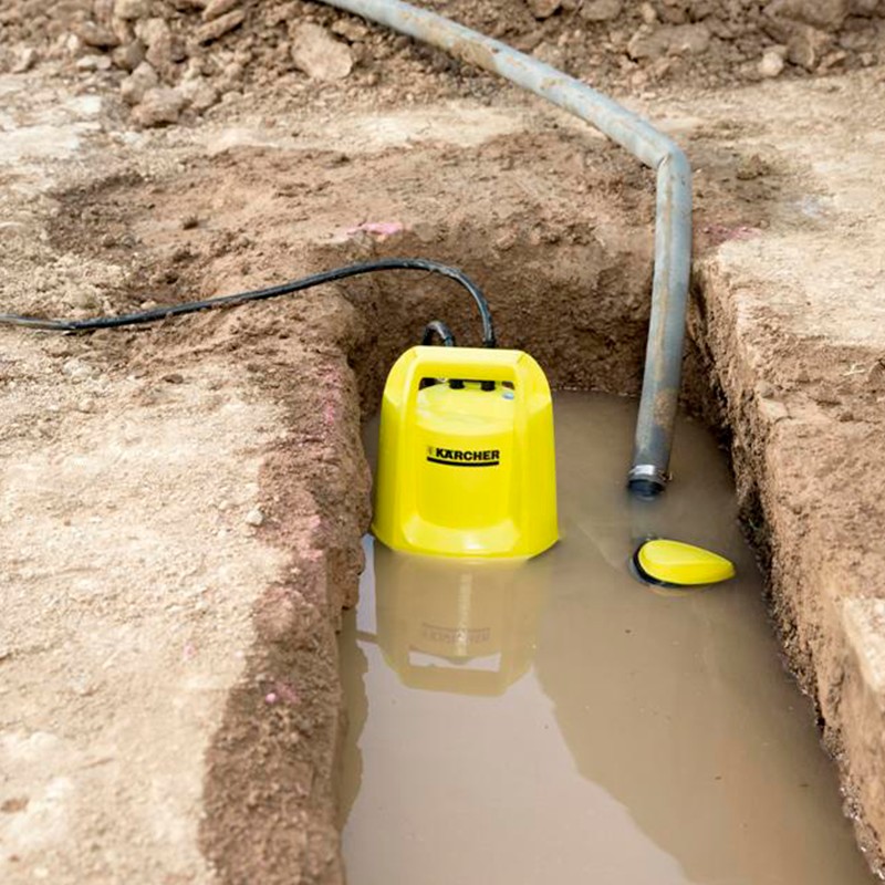 Дренажный насос для грязной воды Karcher SDP 5000 83л/мин, макс. глубина 7м eRWM