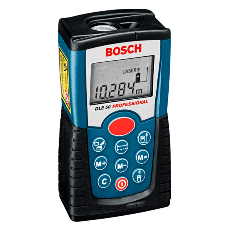 Дальномер лазерный Bosch DLE 50, Диапазон измерения: 0,05-50 м Точность измерения: +/- 1,5 мм z5R6