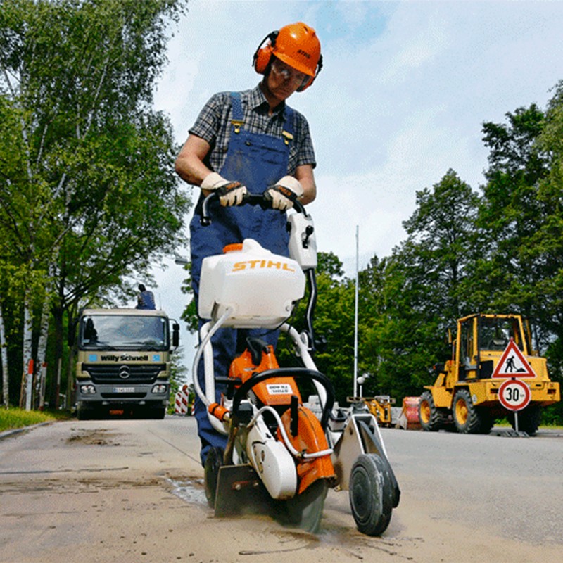 Шоврезчик (бетонорез)  STIHL TS 800 на тачке nnog