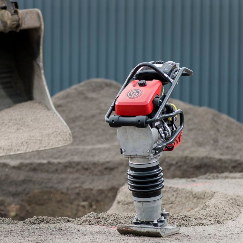 Вибротрамбовка Chicago Pneumatic 70кг сила удара 1,5 тонны 3kAv