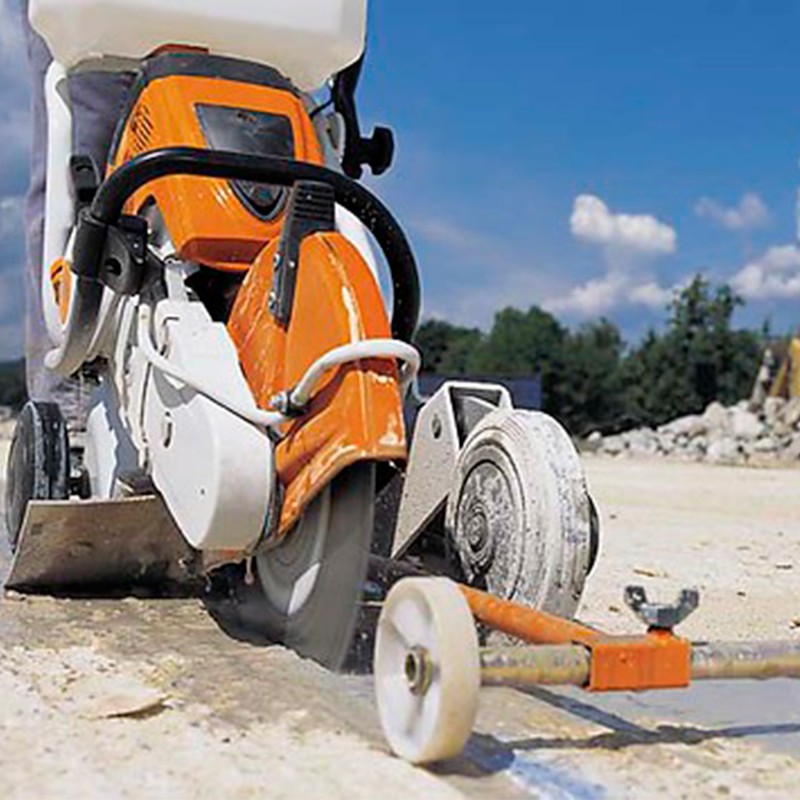 Шоврезчик (бетонорез)  STIHL TS 800 на тачке edaR