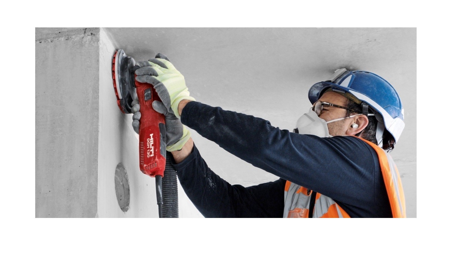 Шлифовальная машина Hilti DGH 130 по бетону для пола и стен lB9d