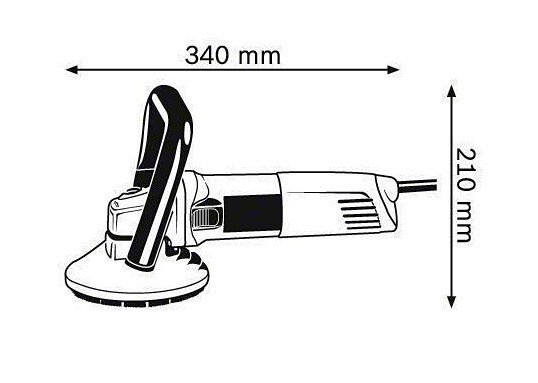 Шлифовальная машина по бетону Bosch GBR 14 CA 001N