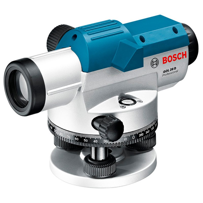 Нивелир оптический Bosch GOL 26D, Точность нивелирования +/- 1,6мм Увеличение 26Х 1qpV
