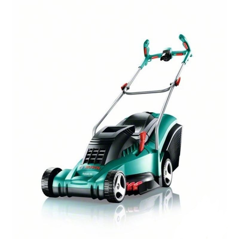 Газонокосилка BOSCH ROTAK 43 Ширина захвата 430мм, 12,5кг 6JWy