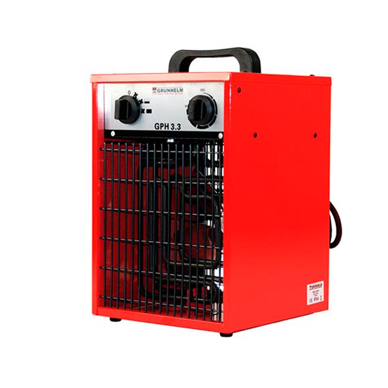ЭЛЕКТРИЧЕСКИЙ ОБОГРЕВАТЕЛЬ GRUNHELM GPH-3.3кВт, 7кг lrxE