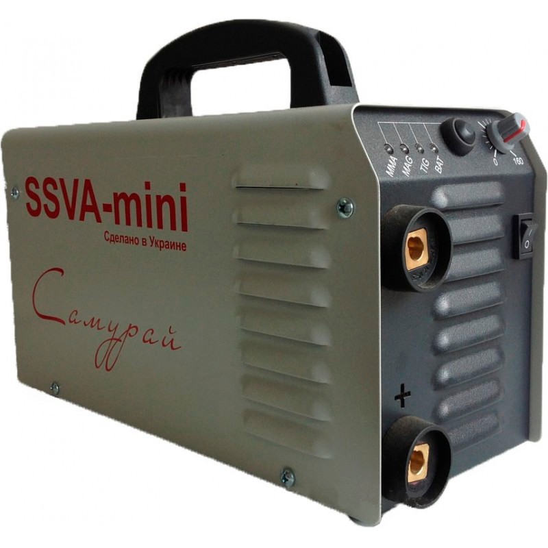 Инверторный сварочный аппарат SSVA mini-160, 160А, 5,5кг bZOA