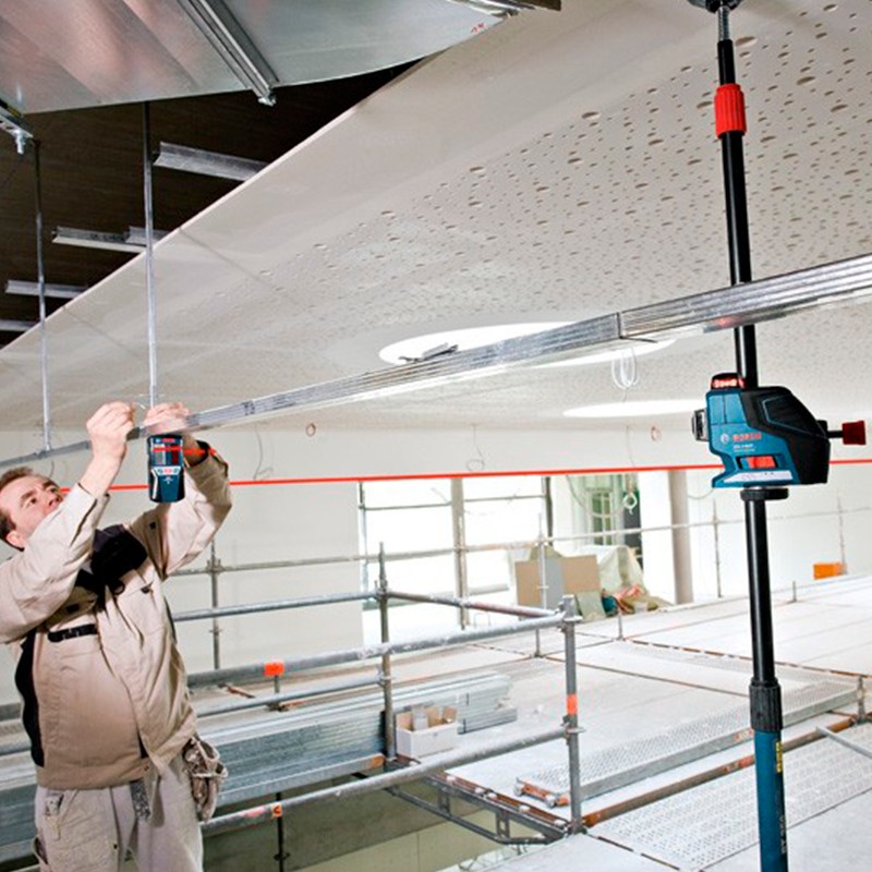 Нивелир лазерный Bosch GLL 3-80 Диапазон 80м, ТОЧНОСТЬ ± 0,1 ММ/М ZKVp