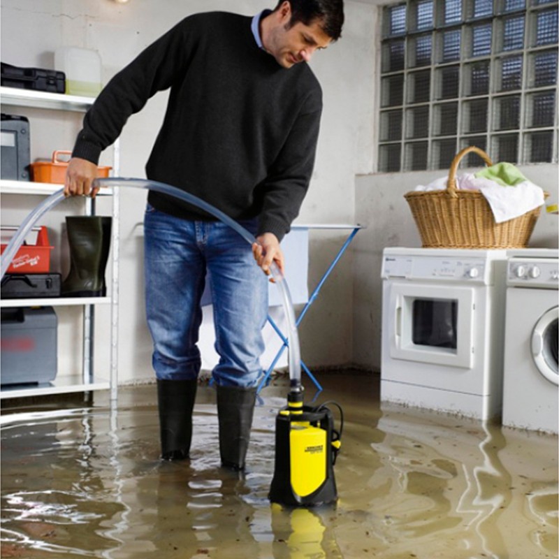 Дренажный насос для грязной воды Karcher SDP 5000 83л/мин, макс. глубина 7м eRWM
