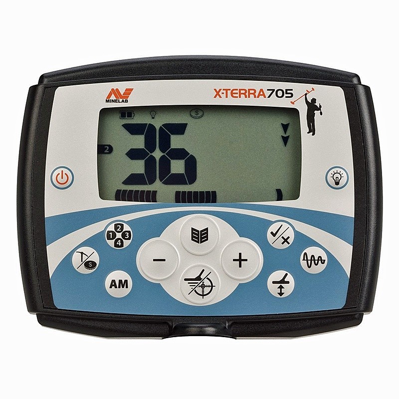 Металлоискатель Minelab X-Terra 705 Глубина обнаружения: 20-35 см, 1,3кг DZyr