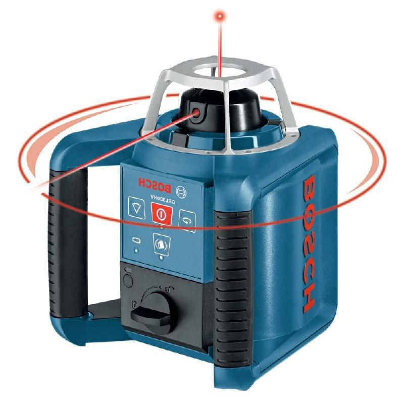 Ротационный нивелир Bosch дальность 300м, Точность ± 0,1 мм/м kdAg