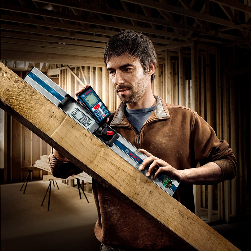 Уклономер цифровой Bosch GLM 80 + Линейка R60 Prof. диапазон 80м, Точность +-1мм/м 1.5 EVD6