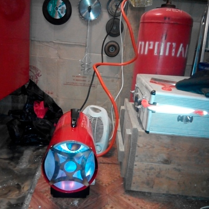 Газовый нагреватель Grunhelm 50кВт, 13кг OmmA