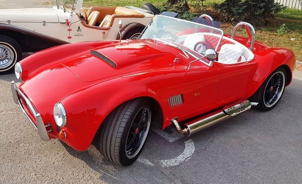 143 Cobra Shelbery 1968 красная кабриолет 8WnB