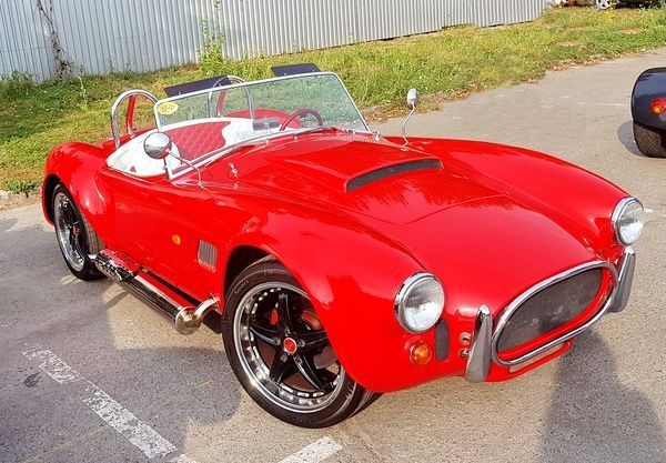 143 Cobra Shelbery 1968 красная кабриолет 8WnB