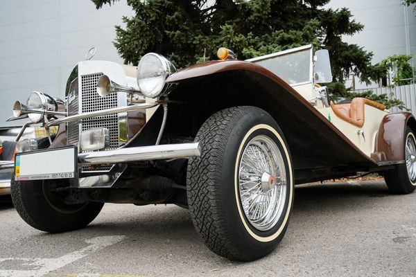 208 Mercedes Gazelle 1935 ретро кабриолет RmWW