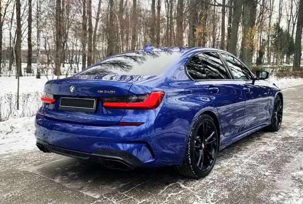 370 Авто BMW M340I X DRIVE синяя без водителя 9zBk