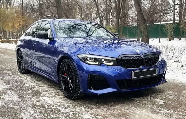 370 Авто BMW M340I X DRIVE синяя без водителя 9zBk