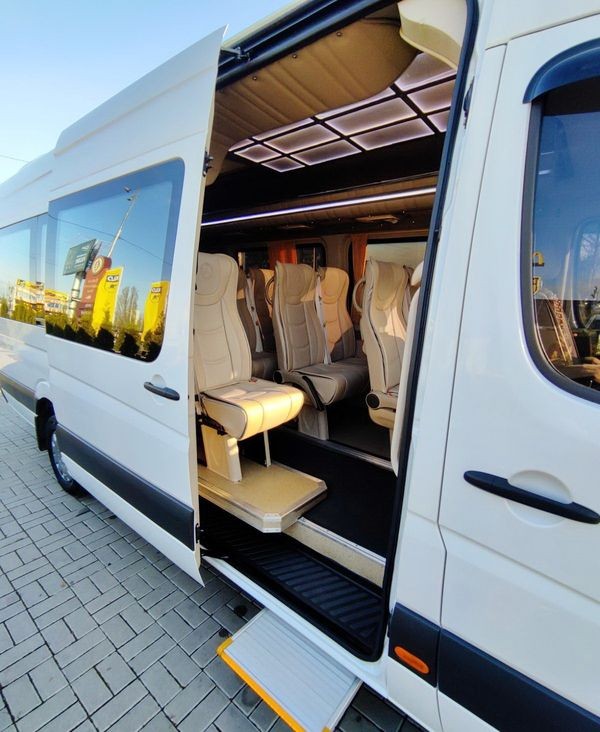 316 Микроавтобус Mercedes-Benz Sprinter с водителем на свадьбу vmvP