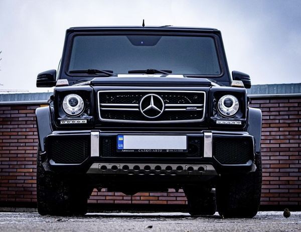 202 Mercedes-Benz G63 AMG черный с водителем на свадьбу Z78M