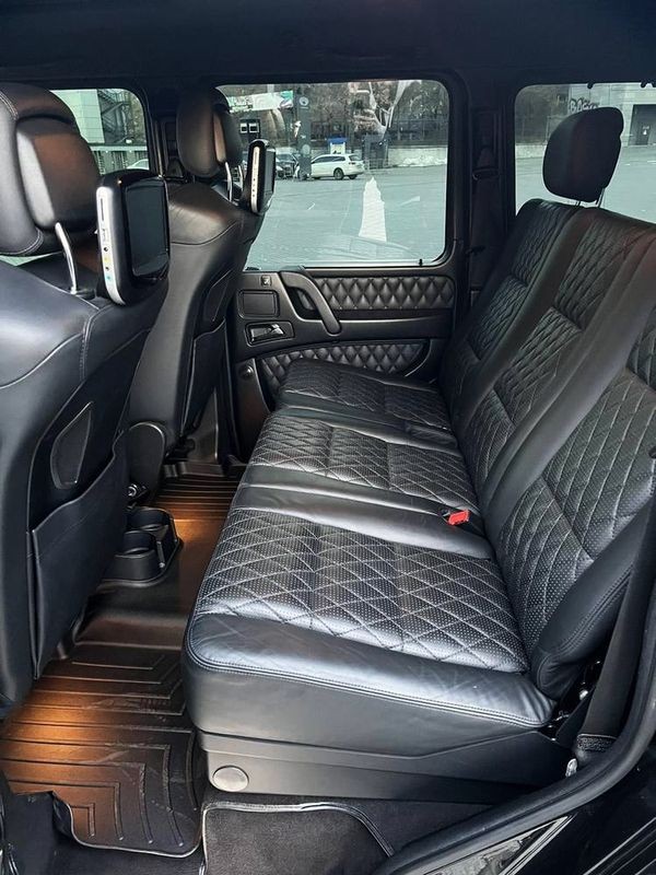 202 Mercedes-Benz G63 AMG черный с водителем на свадьбу Z78M