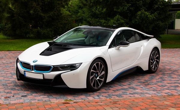 349 Тест драйв BMW I8 2017 год спорткар j1rW