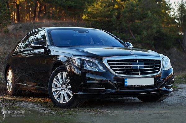 086 Vip-авто Mercedes-Benz W222 S500L черный на свадьбу jx6k