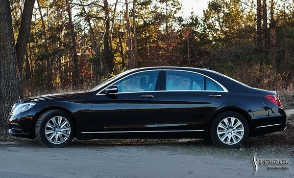 086 Vip-авто Mercedes-Benz W222 S500L черный на свадьбу jx6k