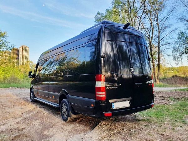 315 Микроавтобус Mercedes-Benz Sprinter черный на свадьбу lnZJ