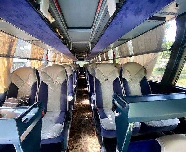 299 Neoplan 116H white заказать автобус на свадьбу 01LY