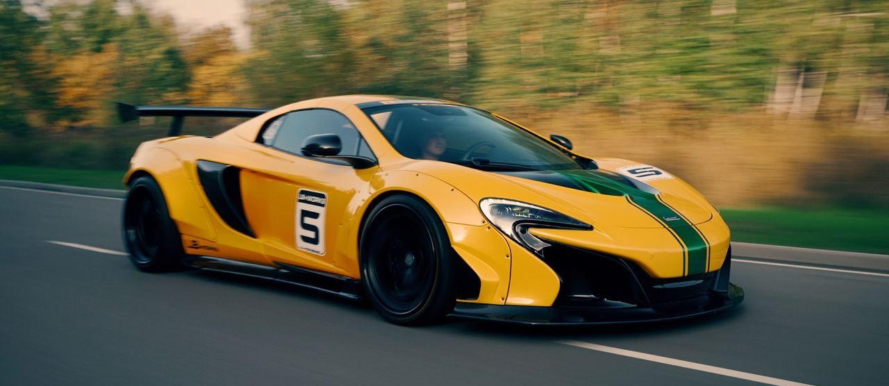 Тест-Драйв Спортивный кабриолет McLaren 650S Spider Liberty Walk 7y78