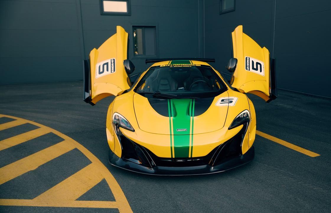 Тест-Драйв Спортивный кабриолет McLaren 650S Spider Liberty Walk 7y78