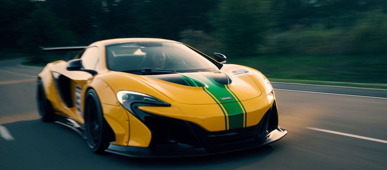 Тест-Драйв Спортивный кабриолет McLaren 650S Spider Liberty Walk 7y78