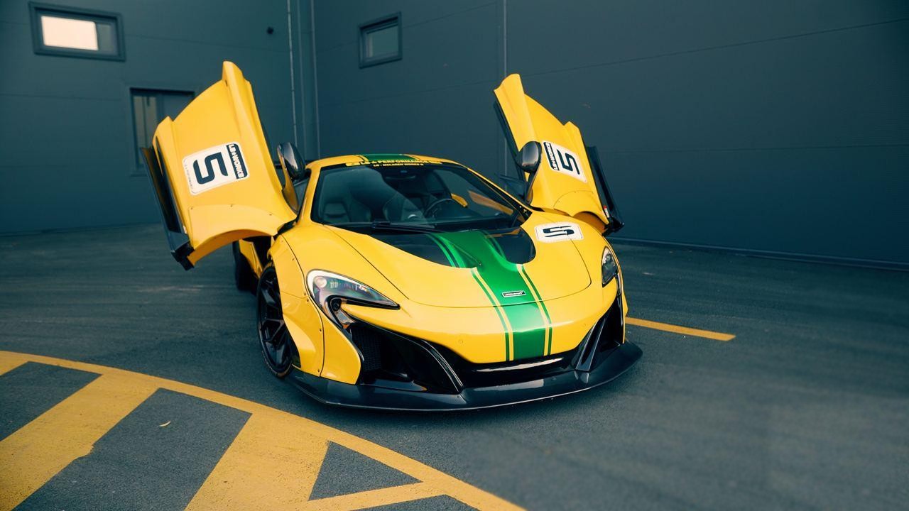 Тест-Драйв Спортивный кабриолет McLaren 650S Spider Liberty Walk 7y78