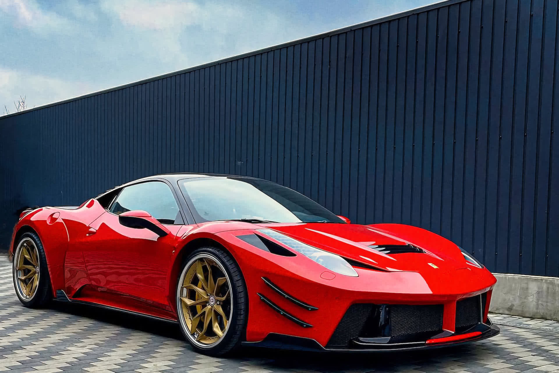Тест-Драйв  спорткара Ferrari 458 Italia Prior Design W9rY