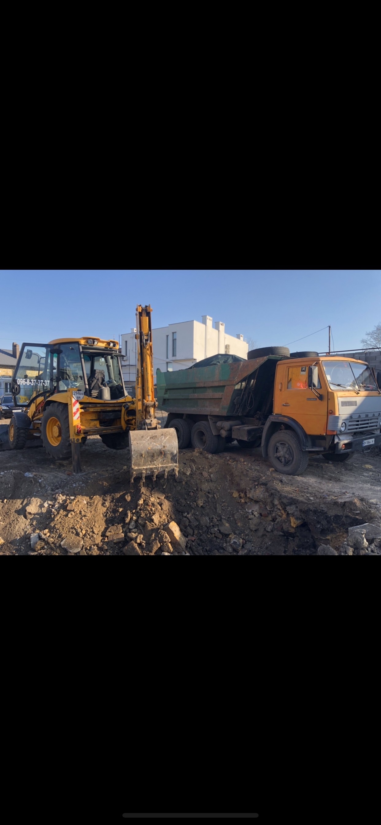 Услуги экскаватора-погрузчика JCB-3cx nmKa