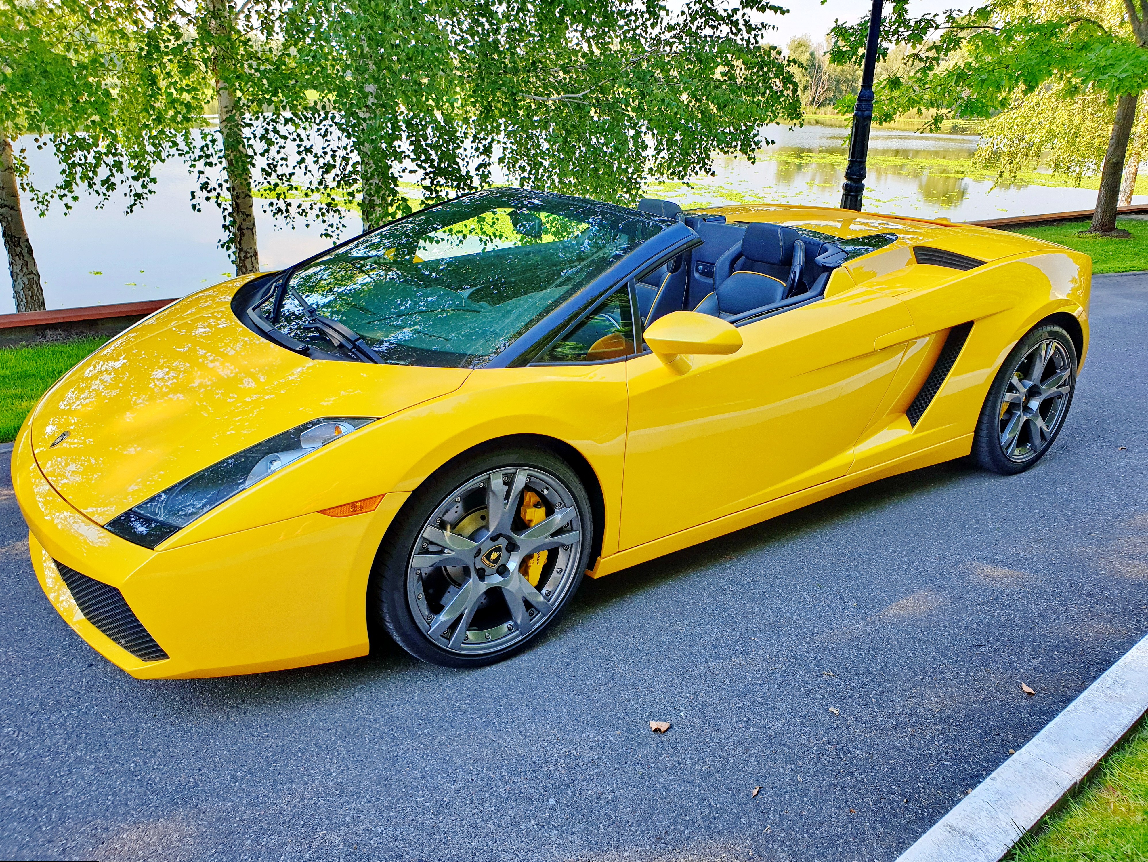 Тест-Драйв спорткара Lamborghini Gallardo Spider 2008 MrpN