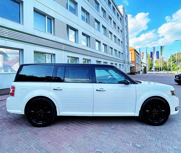 180 Внедорожник Ford Flex белый на свадьбу jn5N